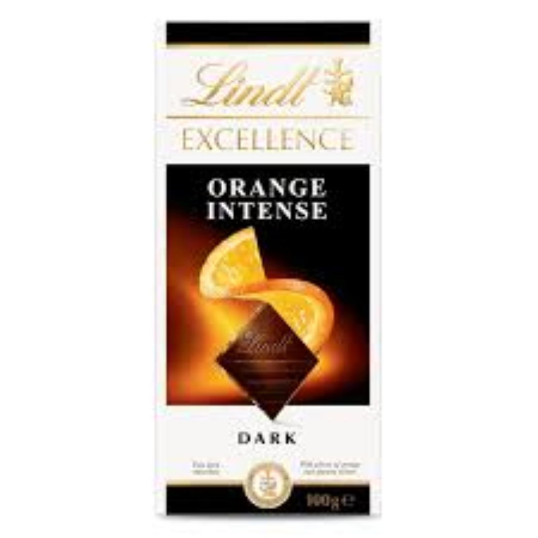 LINDT EXCELLENCE INTENSE ORANGE 100G